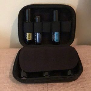 Essential oil case for rollers